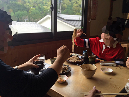 高遠そば “ますや” さんにて