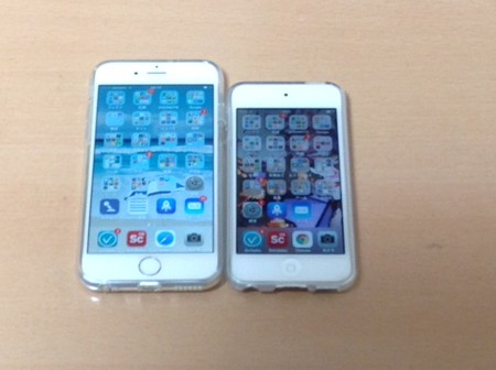 20141005iPhone6とiPod touch