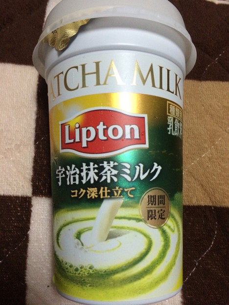 リプトン宇治抹茶ミルク