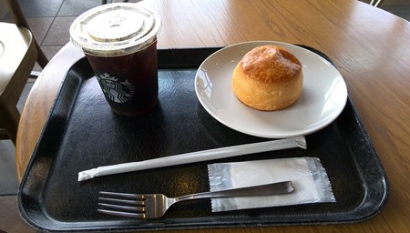朝食スタバ