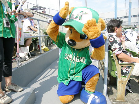 075 って、カビーは鎌ヶ谷の小熊でしたー