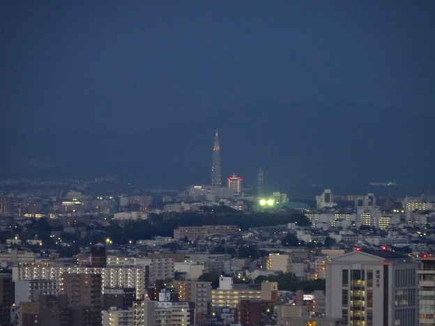 名古屋テレビ塔からの夜景 No - 17:瀬戸デジタルタワー