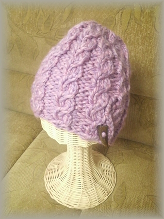 koropokkuru02さんの手編みの帽子