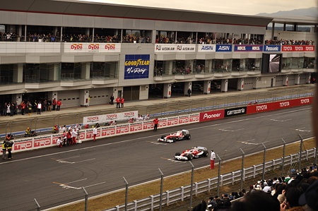 TOYOTA F1 ラストラン！