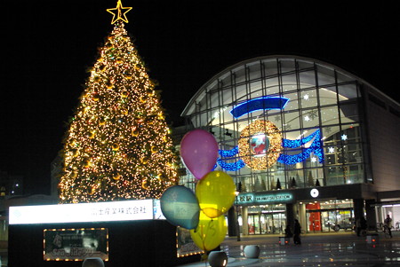高松駅のクリスマス