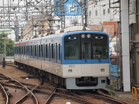 阪神5500系普通 阪神本線尼崎駅