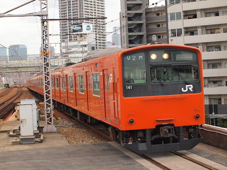 201系普通 大阪環状線野田駅02