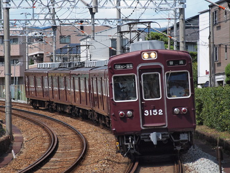 阪急3100系普通 阪急今津線仁川~甲東園02