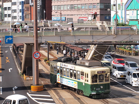 長崎電鉄300形 長崎駅前03