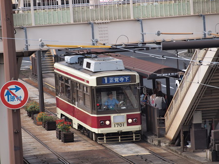 長崎電鉄1700形 長崎駅前01