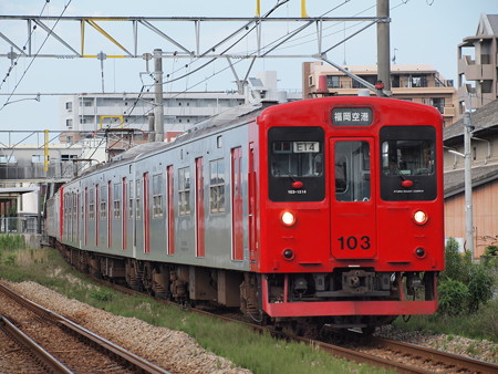 103系普通 筑肥線周船寺~九大学園都市03