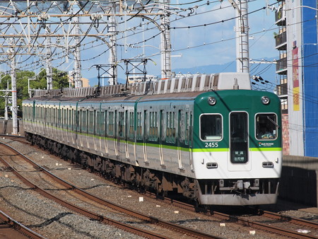 京阪2400系普通 京阪本線大和田駅
