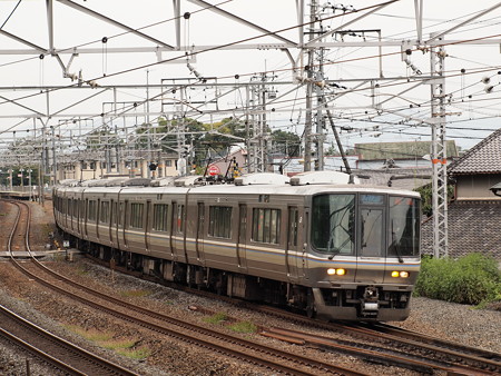 223系新快速 東海道本線島本~山崎01