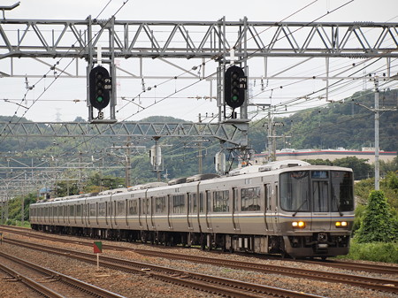223系新快速 東海道本線島本~山崎04
