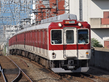近鉄8000系急行 近鉄京都線大久保駅