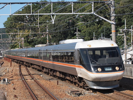 383系特急ワイドビューしなの 東海道本線山科駅