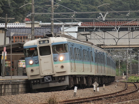 115系信州色普通 中央本線四方津~上野原03