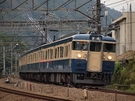 115系スカ色普通 中央本線四方津~上野原04