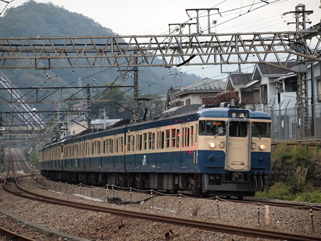 115系スカ色普通 中央本線四方津~上野原07