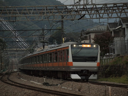 E233系快速 中央本線四方津~上野原