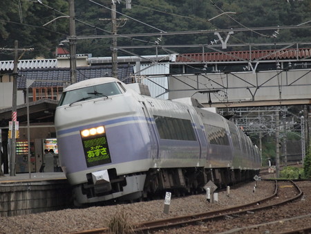 E351系特急スーパーあずさ中央本線四方津~上野原01