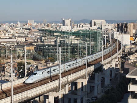 N700系さくら 山陽新幹線新大阪~新神戸01