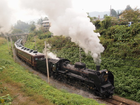 C58 SLパレオエクスプレス 秩父鉄道浦山口~影森