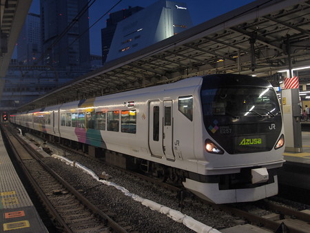 E257系特急あずさ 中央本線新宿駅01