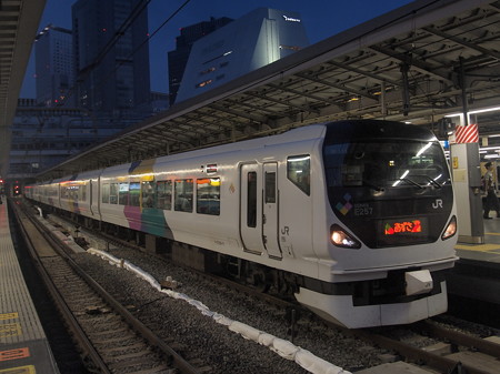 E257系特急あずさ 中央本線新宿駅02