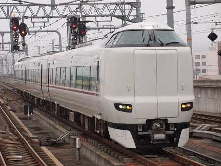 287系特急こうのとり 山陰本線福知山駅