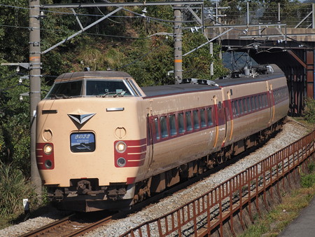381系特急きのさき 山陰本線城崎温泉~玄武洞