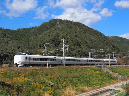 287系特急きのさき 山陰本線馬堀~保津峡01