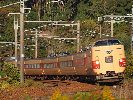 381系特急はしだて 山陰本線馬堀~保津峡01