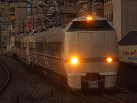 289系特急はしだて 山陰本線二条駅01
