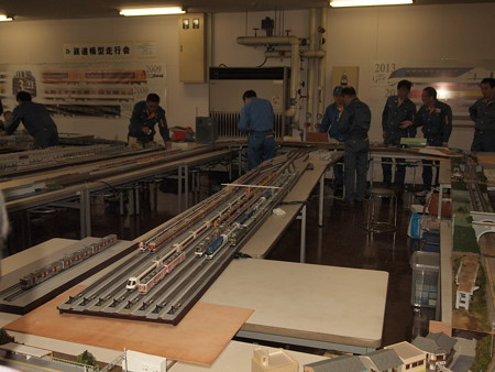 模型の展示 五位堂検修車庫04