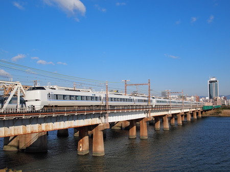 683系特急サンダーバード 東海道本線新大阪~大阪