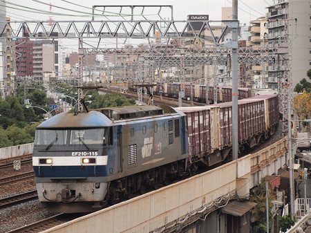 EF210貨物 東海道本線神戸~元町