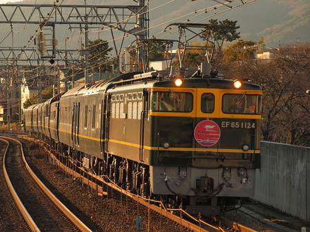 EF65 寝台特急トワイライトエクスプレス 東海道本線さくら夙川駅
