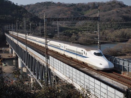 N700系のぞみ 山陽新幹線新倉敷~岡山02