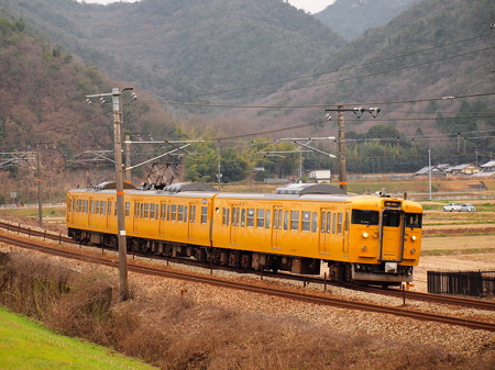 115系普通 山陽本線和気~熊山