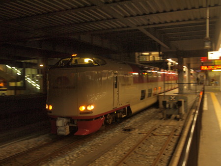 285系サンライズ瀬戸 山陽本線岡山駅03