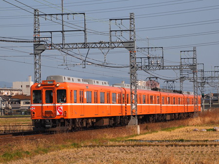 近鉄6020系開運号 近鉄南大阪線尺土~高田市03