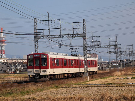 近鉄6400系普通 近鉄南大阪線尺土~高田市01