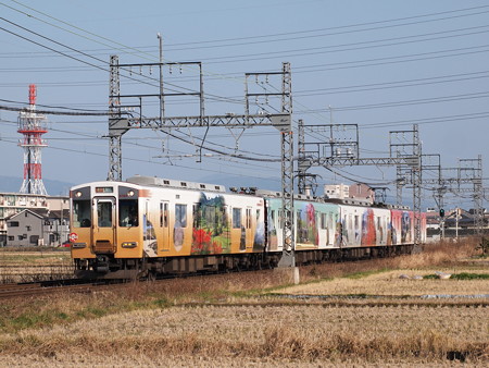 近鉄6620系開運号 近鉄南大阪線尺土~高田市02