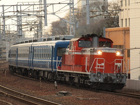 DD51 網干訓練 山陽本線明石駅01