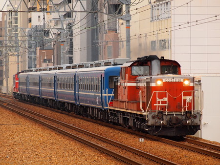 DD51 網干訓練 東海道本線さくら夙川駅02