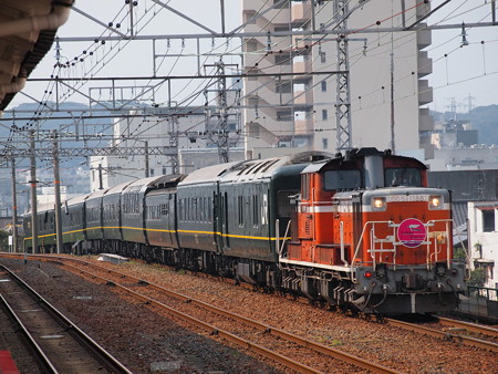 DD51 トワイライトエクスプレス 山陽本線下関駅02