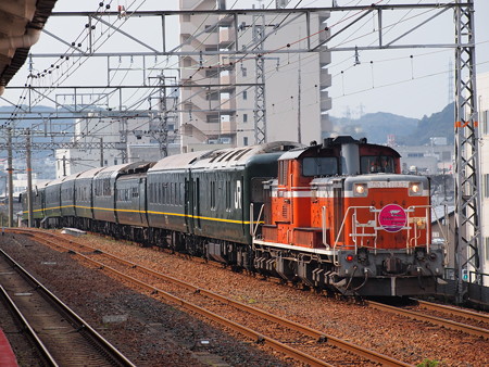 DD51 トワイライトエクスプレス 山陽本線下関駅03