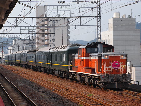 DD51 トワイライトエクスプレス 山陽本線下関駅04