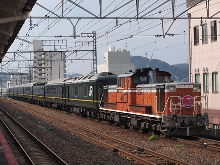 DD51 トワイライトエクスプレス 山陽本線下関駅06